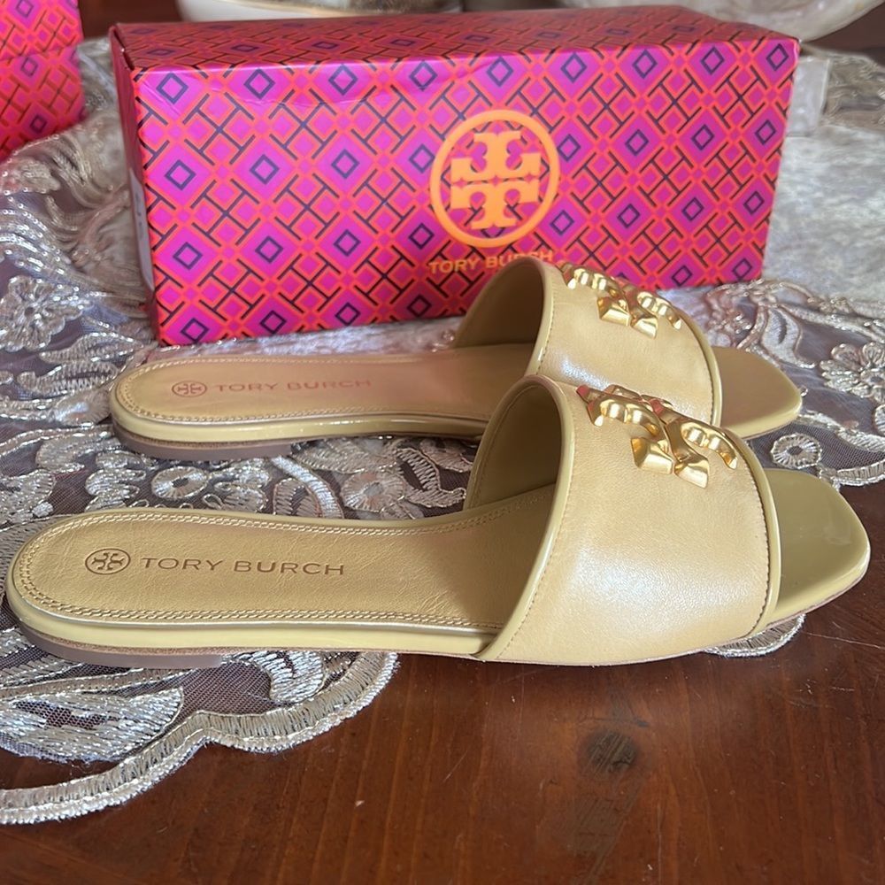 Tory Burch Eleanor leather slide - Picture 6 of 7